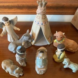 House of Lloyd Christmas Around the World Native American Nativity